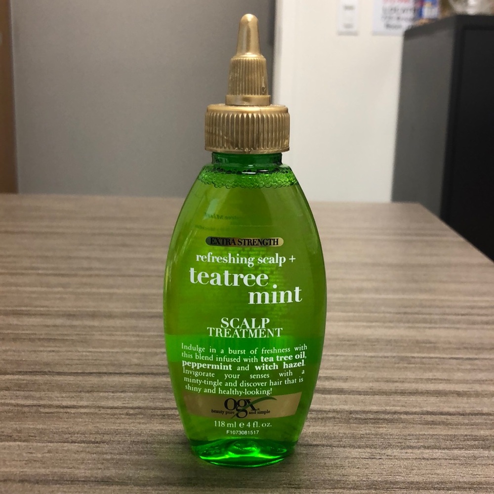OGX Tea Tree Mint treatment!